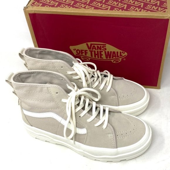 VANS Sk8-Hi Sentry WC Shoe French Oak Suede Canvas Sneakers SB Women VN0A4BVWBLL - Picture 5 of 11